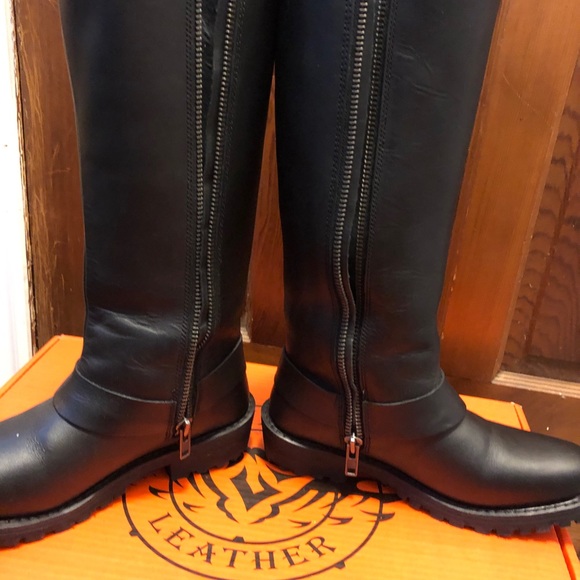 Milwaukee women’s motorcycle boots - Picture 6 of 7